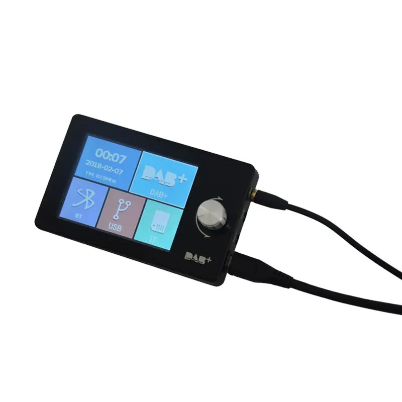 

5 V / 1 A Car Europe Dab Plus Digital Broadcast FM Receiver Multiple Music Formats With 2.8 Inch Screen DAB / DAB + Receiver MP3