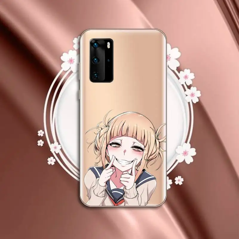 

Himiko Toga Phone Case Transparent for Huawei P honor 8 10i 20 30 40 smart 2019