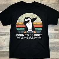 vintage penguins born to be root not to re root classic t shirt swag hand shirt gift for animals lover