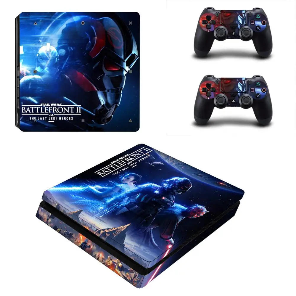 Star Wars: battleспереди PS4 тонкая наклейка s Play station 4 Тонкая Виниловая для playstation Slim