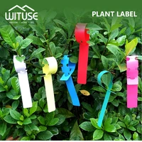 100300pcs plastic stake tied tag garden plant pot markers court lawn labels flower yard court plant labels marker nursery