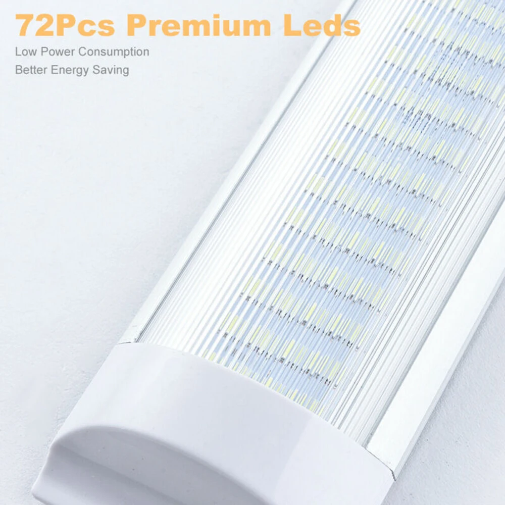 White Car LED Lights 6500K Accessories Aluminum Base Auto For RV 72LED | Автомобили и мотоциклы