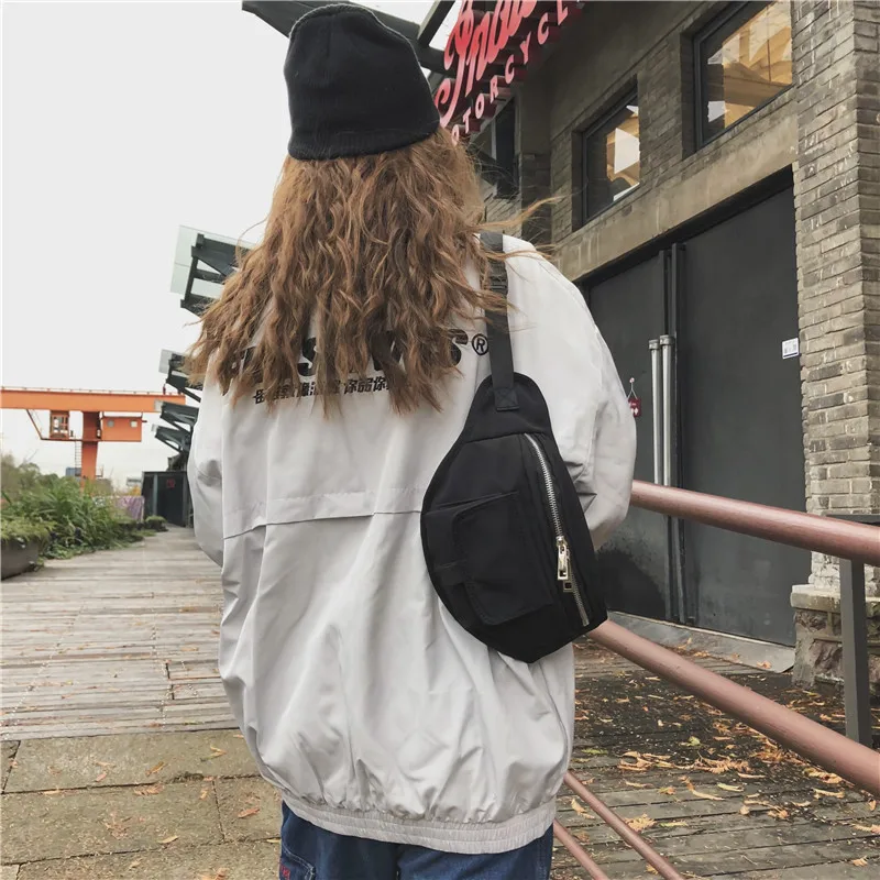 Летняя уличная холщовая поясная сумка для женщин 2020 хип хоп Уличная Лоскутная