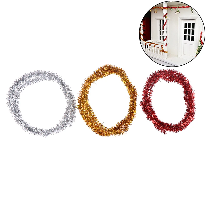 1:1 миниатюрный кукольный домик сделай сам декоративная цепочка с цветными