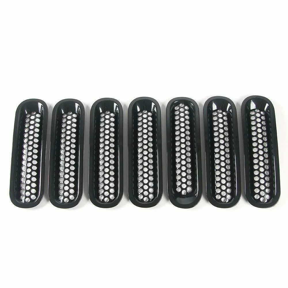 ABS Черная передняя вставки для радиаторной решетки &amp Bird фар покрытие ободок