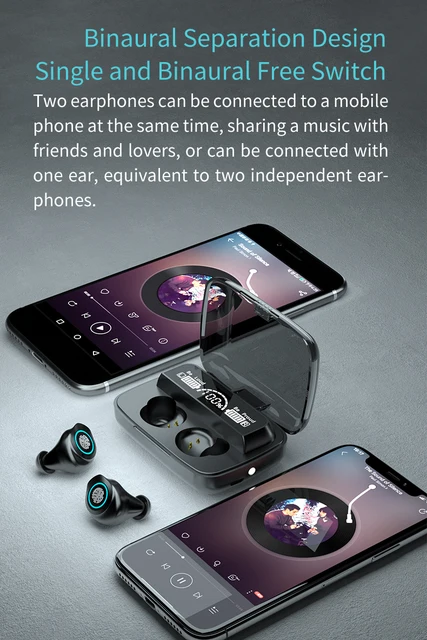 TWS Wireless Bluetooth Earbuds Smart Bluetooth Earbuds > Smart Tech Wear 8