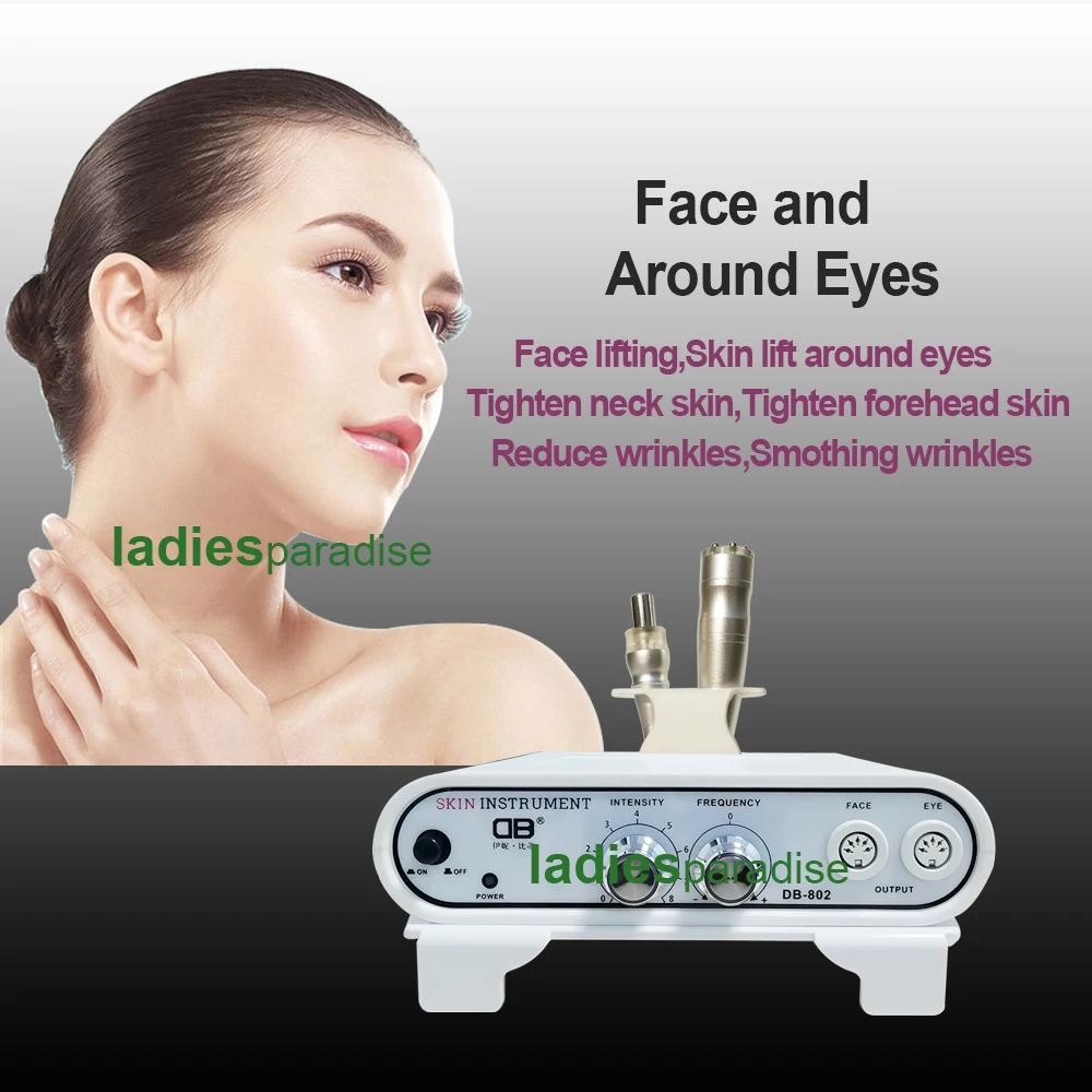 

2 in 1 R F Radio Frequency Rejuvenation Face & around Eyes Lifting Tighten Massage Anti-wrinkle Skin Body Salon Beauty Machine