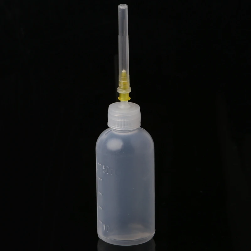 

50ml Dispenser Bottle for Rosin Solder Soldering Liquid Flux with 1 Needle C5AC
