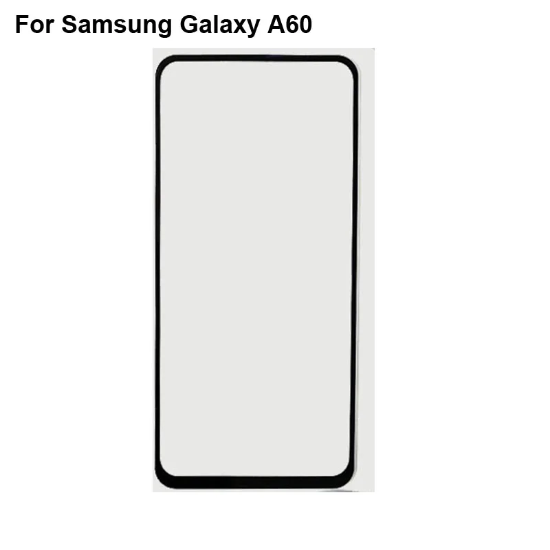 

2PCS For Samsung Galaxy A60 Touch Screen Digitizer TouchScreen Glass panel For Galaxy A 60 A605F/DS Without Flex Cable Parts