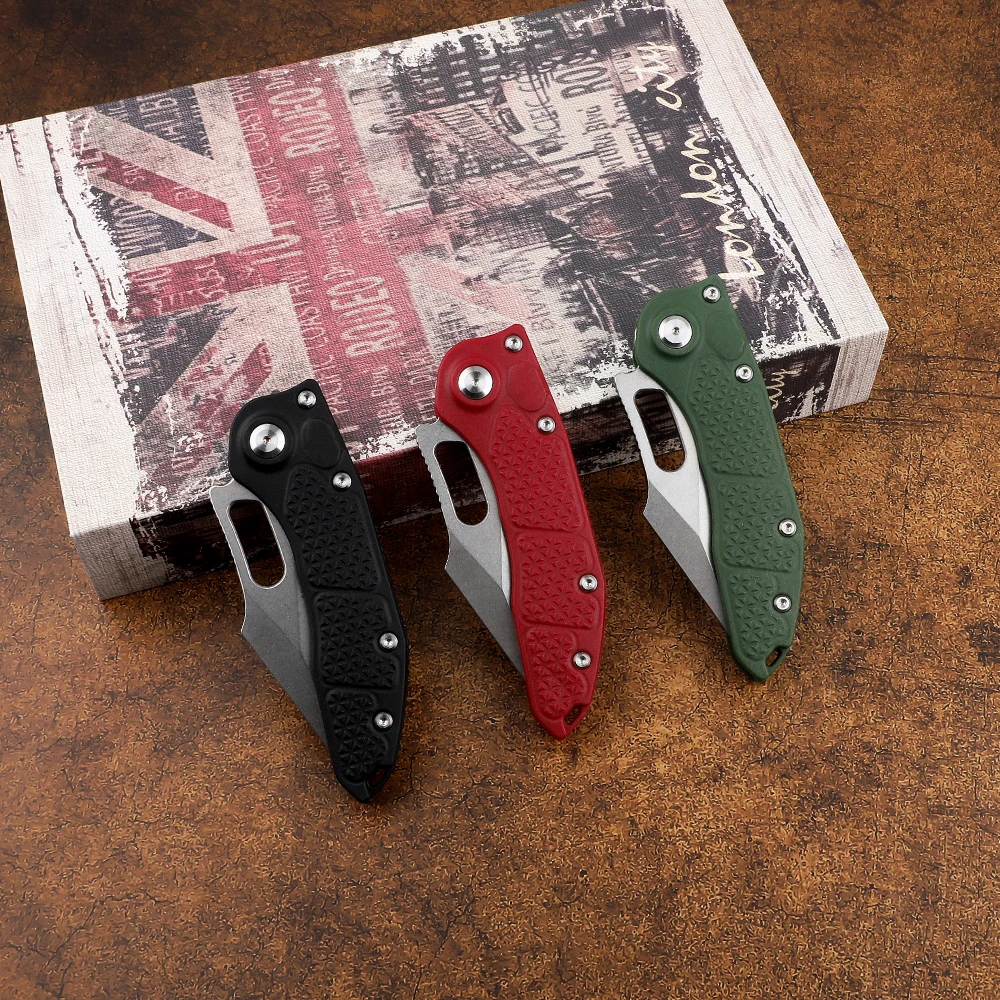 Складной нож GUO с микро технологией DOC (контакт смерти) m390 лезвие для охоты на