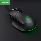 Оригинальная игровая мышь MIIIW 700G RGB с цветным световым эффектом, 1000 Гц, скорость Проводной игры, 6 кнопок, 7200 точекдюйм, эргономичная геймерская мышь для Xiaomi