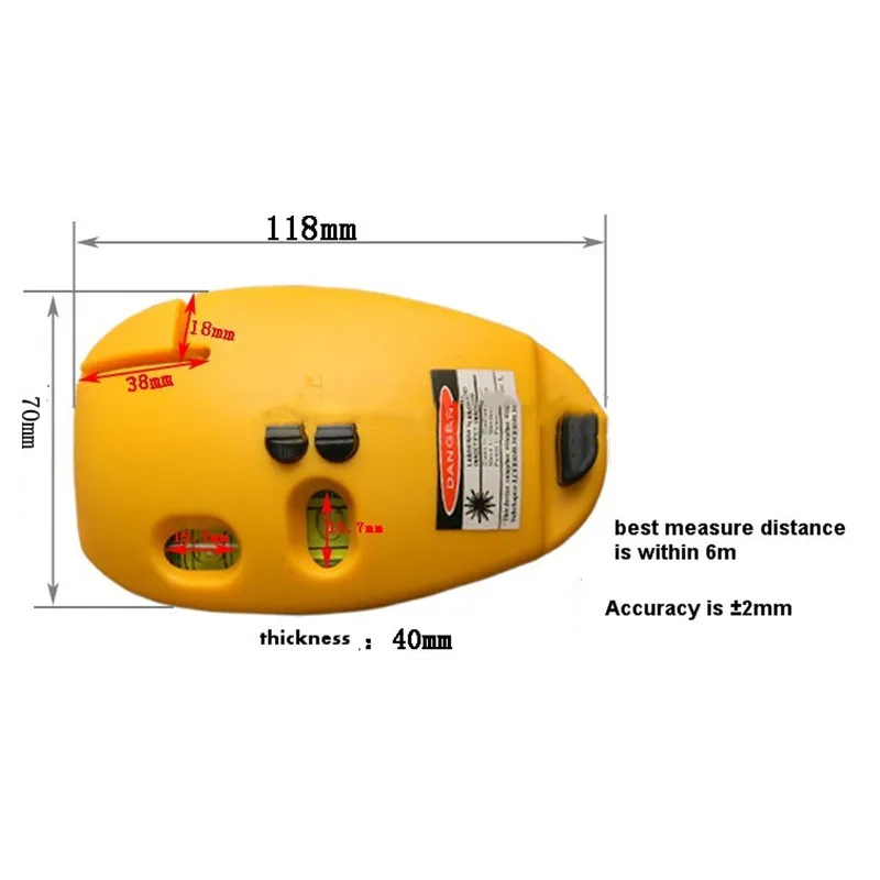 Многофункциональный лазерный уровень Горизонт Вертикальный линейный