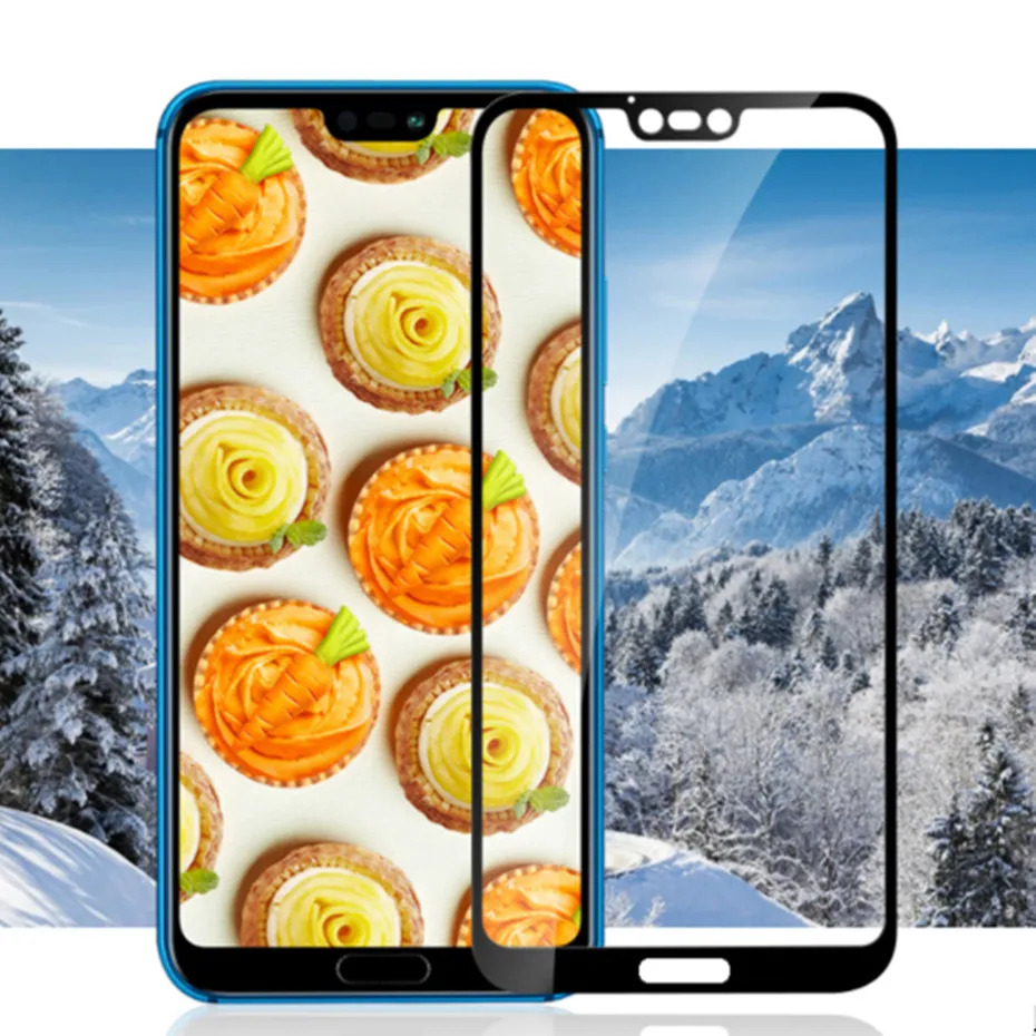 Защитное стекло для Huawei Honor 10 оригинальное полное покрытие протектор экрана