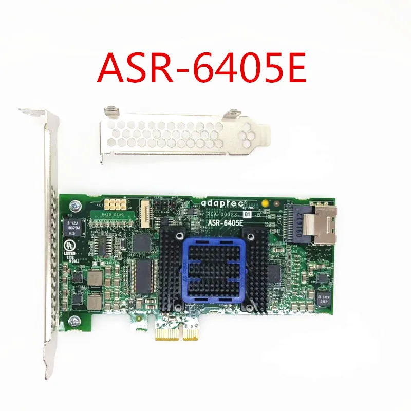 

Microsemi PMC Adaptec RAID 6405e P/N:2270800-R ASR-6405E 8-Port 6Gb/s PCI-E 2.0 X8 Controller SAS Card