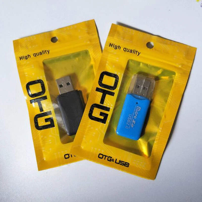 7*11 см сумки на молнии розничная посылка полиэтиленовый пакет opp для iphone samsung xiaomi OTG
