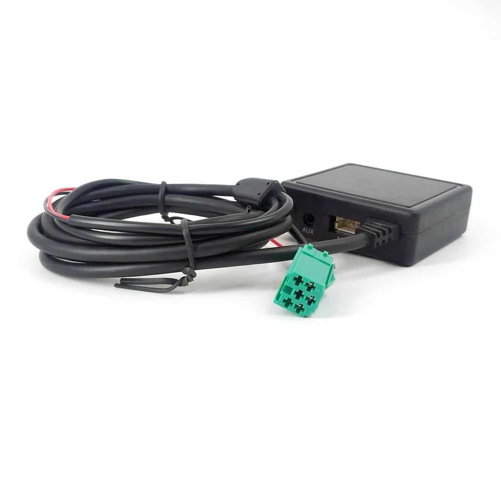 Беспроводной Bluetooth микрофон Biurlink AUX USB громкой связи аудио MP3 адаптер для Renault VDO