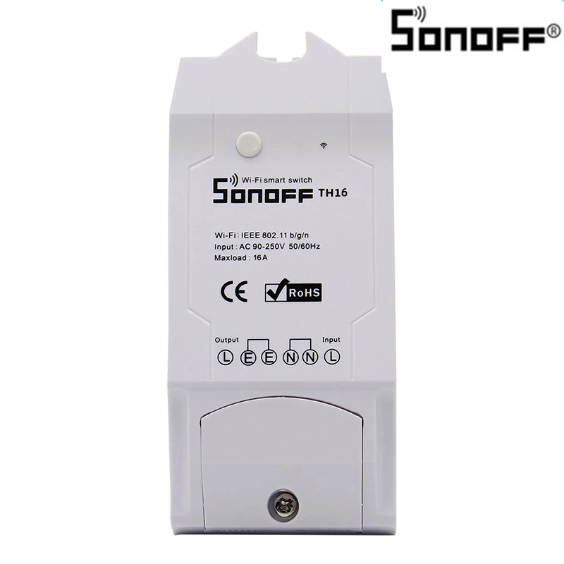 Беспроводной датчик температуры и влажности Sonoff 10A/16A с Wi-Fi | Электроника