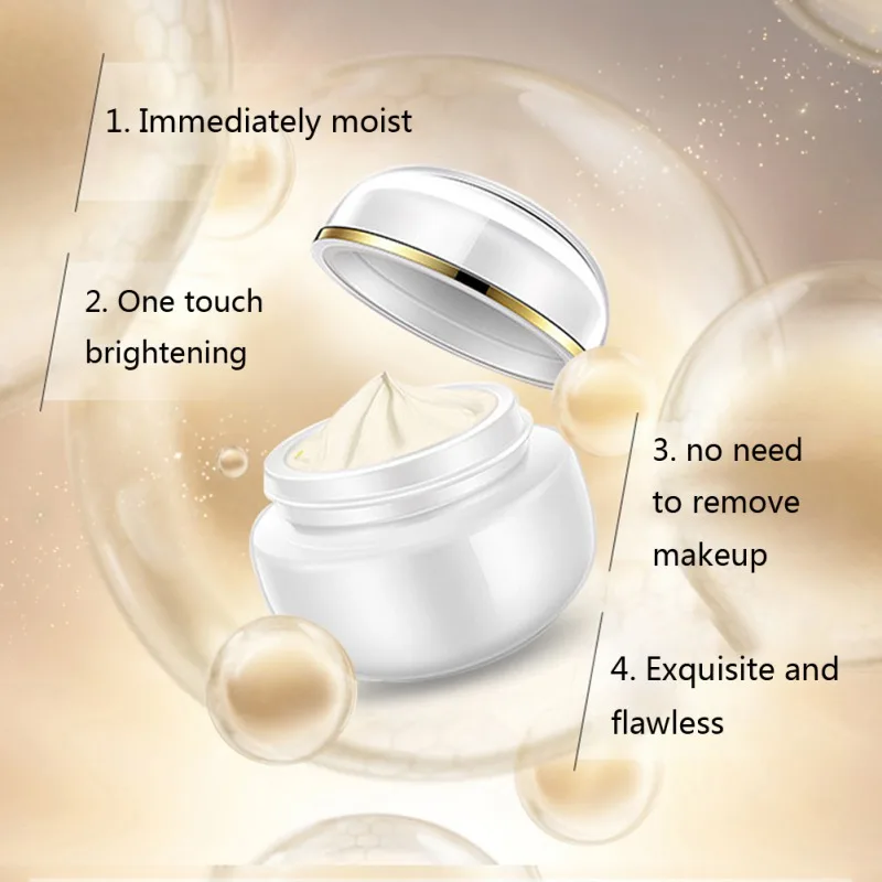 Перламутровое отбеливание коллагена крем для лица женщин против старения