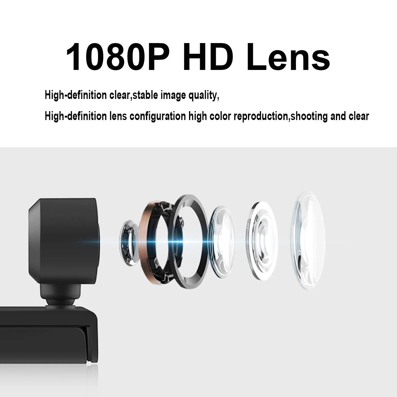 Веб-камера для ПК с микрофоном 1080P Usb | Компьютеры и офис