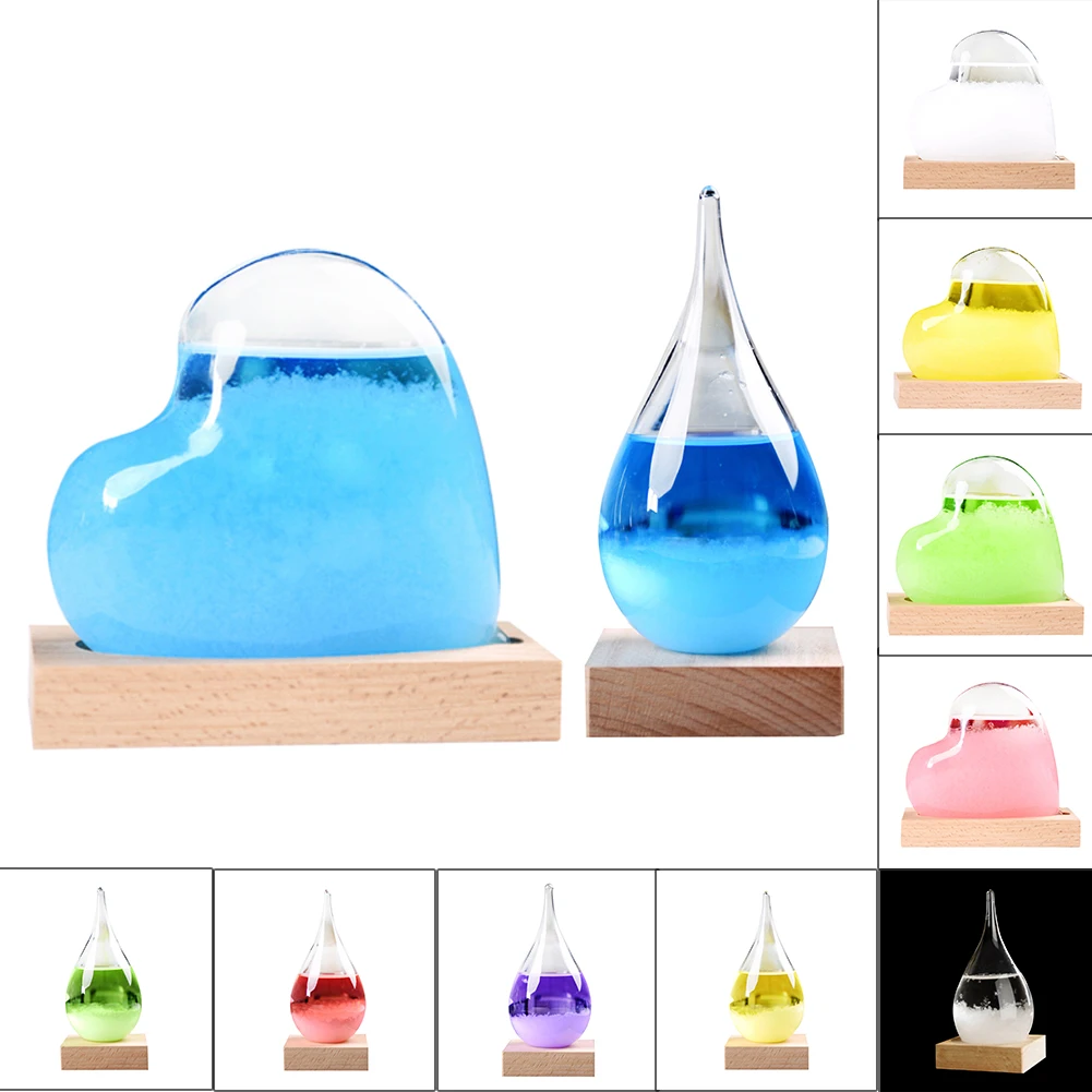 23 типа стеклянная бутылка в форме шара настольная метеостанция прогноз погоды