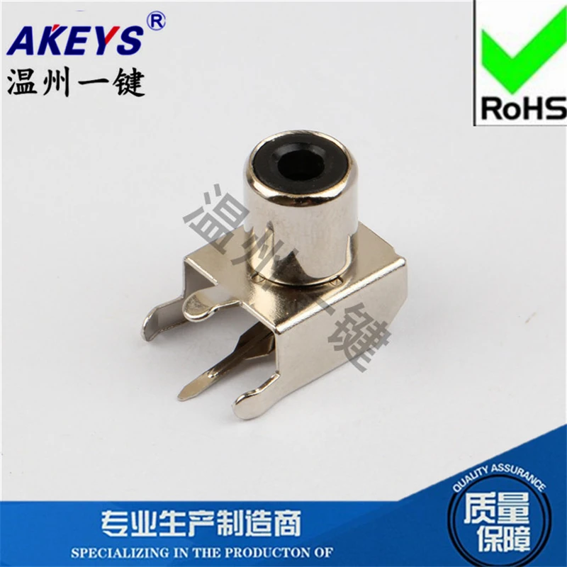 Гнездо для сердечника AV Lotus Seat AV1-8.4-3B 4-футовое гнездо RCA печатная плата с одним