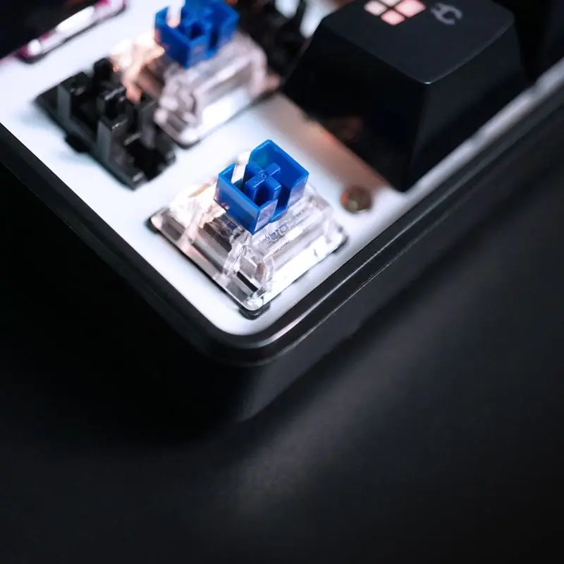 Новинка GK61 61 механическая клавиатура USB Проводная светодиодный с подсветкой ось игровая механическая клавиатура для рабочего стола