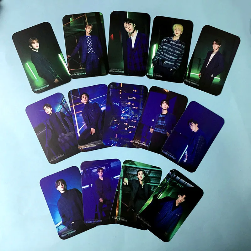 

14 шт./компл. оптовая продажа Kpop SEVENTEEN PHotoCard Новинка 2021 Рождественская открытка новый альбом Lomo Card фотопечать открыток постер подарки