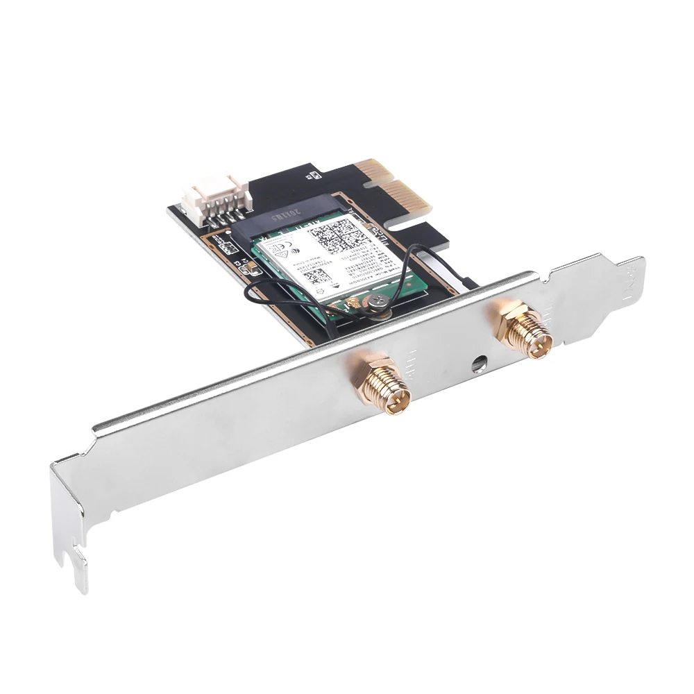 Kebidu Bluetooth 5 0 двухдиапазонный 2.4Gps 6-го поколения ax технология MU-MIMO ПК PCIE 1X wifi карта