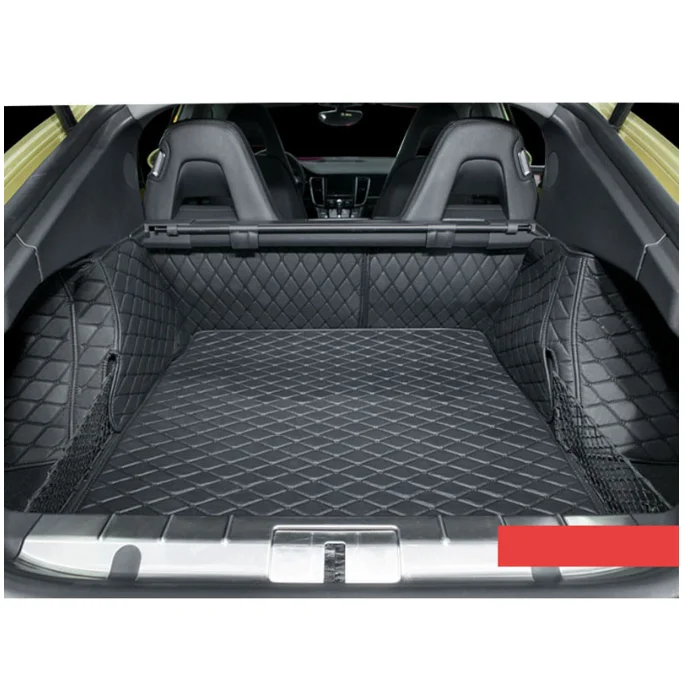 2017 leather car cargo liner cover for porsche panamera 2010-2020 2019 2018 2017 2016 2015 2014 2013 2012 trunk mat 970 971