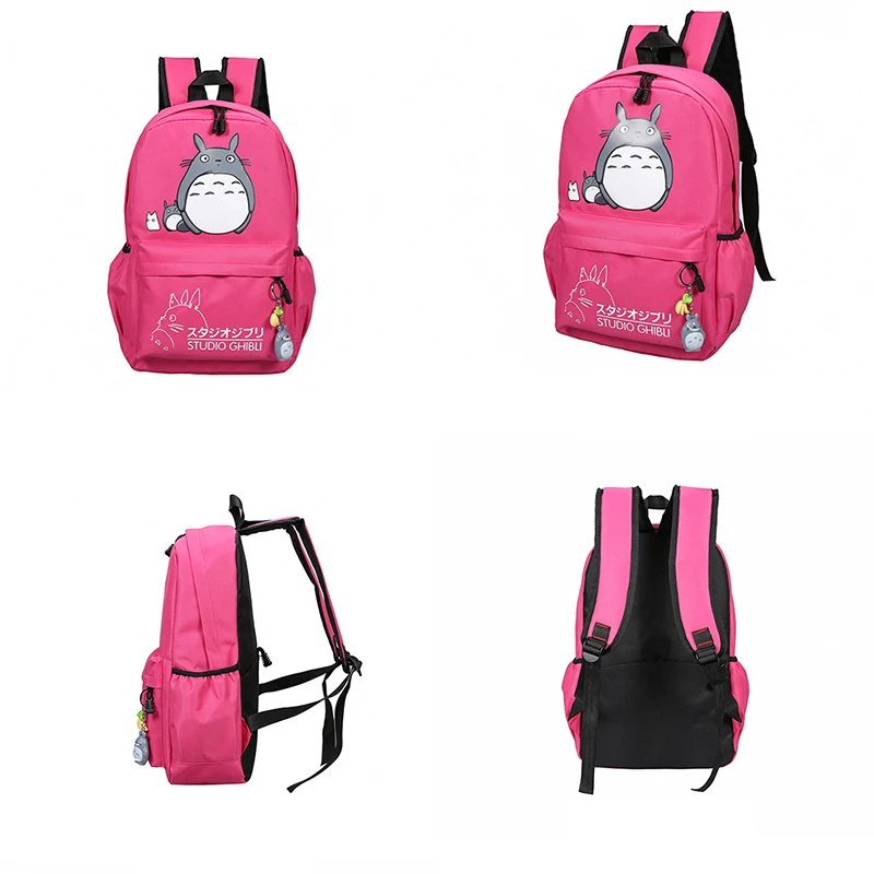 Прямая поставка рюкзак Тоторо с 3D принтом женский мягкой спинкой для путешествий