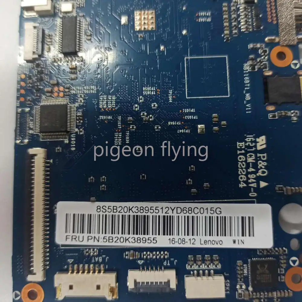 

100S-11IBY motherboard mainboard for lenovo Ideapad 80R2 NB116BT1-MB-V11 CPU:Z3735F RAM: 2GB SSD:64GB FRU 5B20K38932 NB16BT1-64G