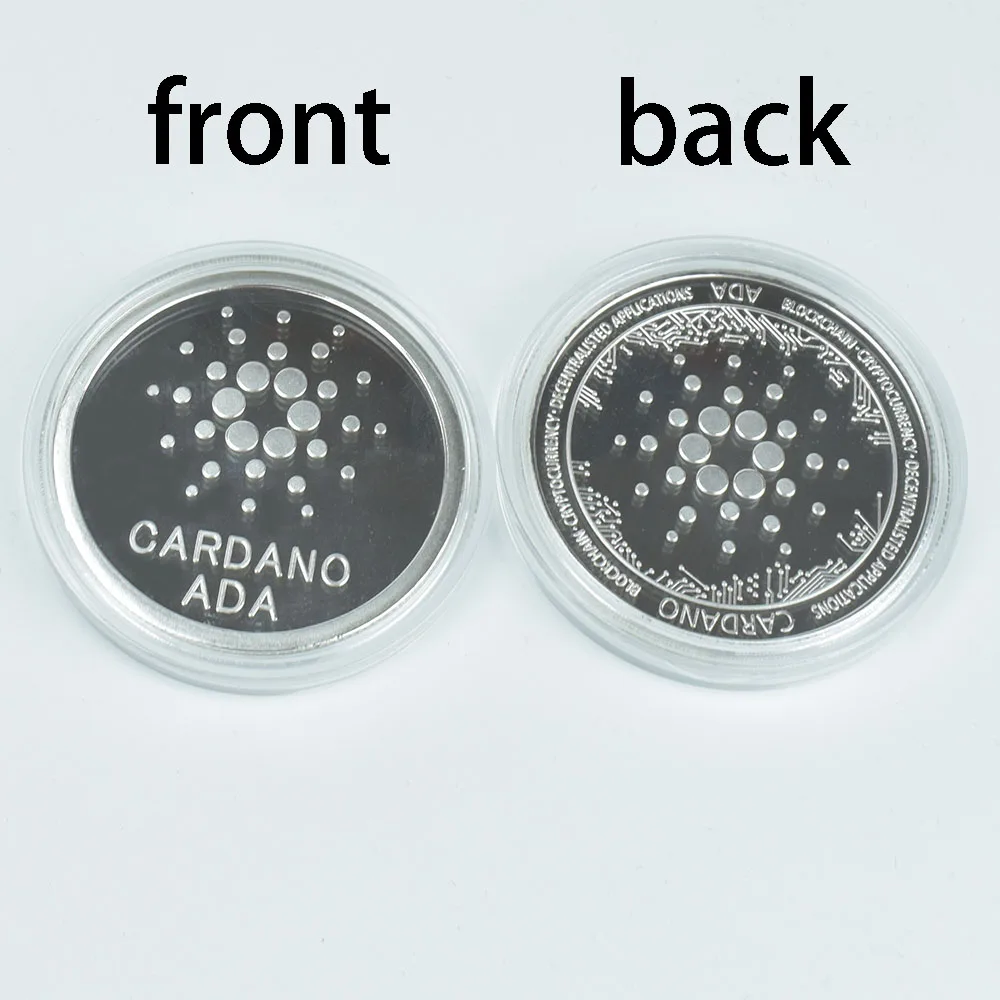Горячая Распродажа Позолоченные Cardano ADA монета криптовалюта подборку