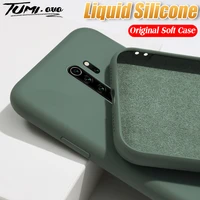 Liquid Silicone Soft Case For Xiaomi Redmi Note Pro Max Redmi 10X K20 Note Pro Lite Back Cover