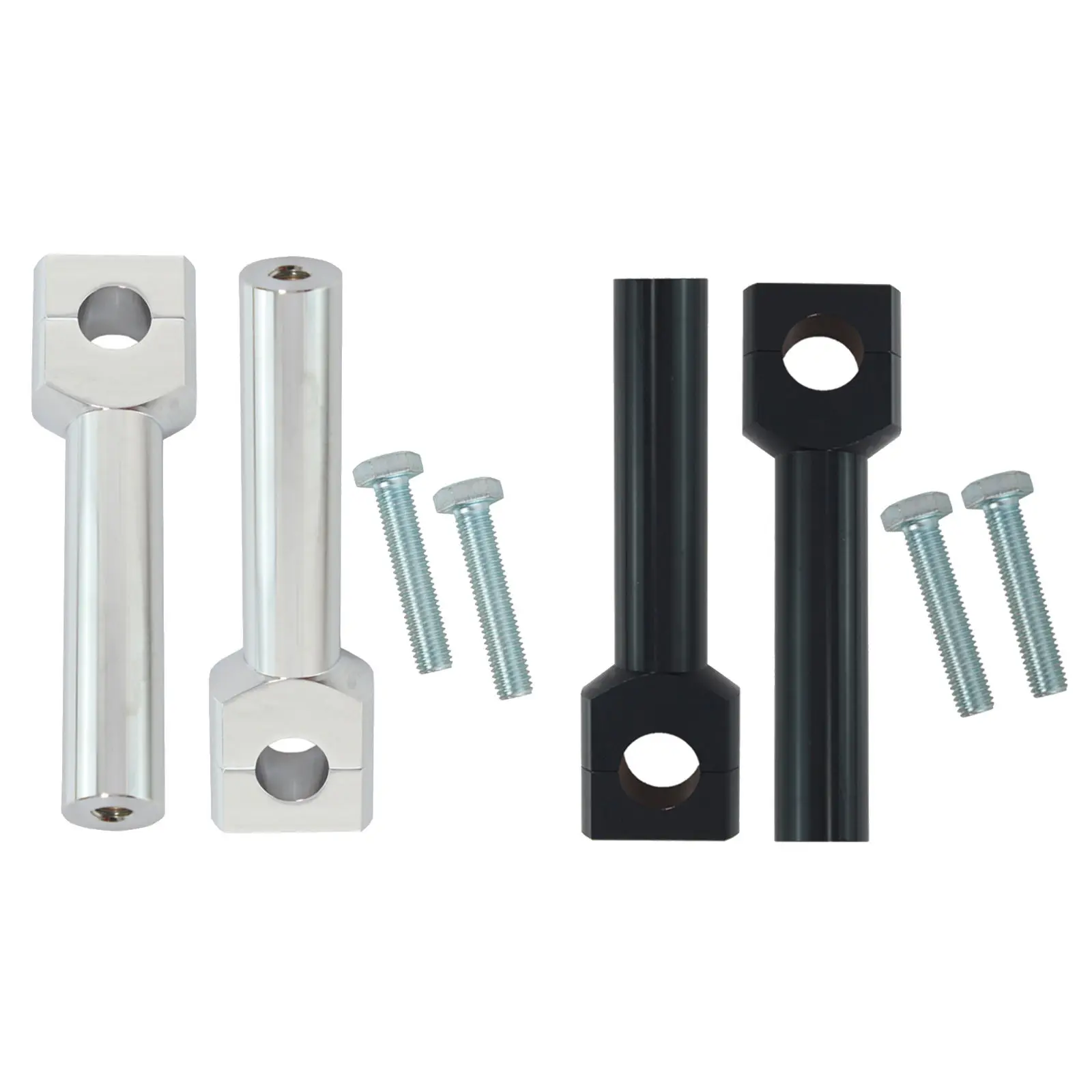 

Motorcycle Handlebar Riser Kit 22/25mm Universal Heavy Duty Light Weight