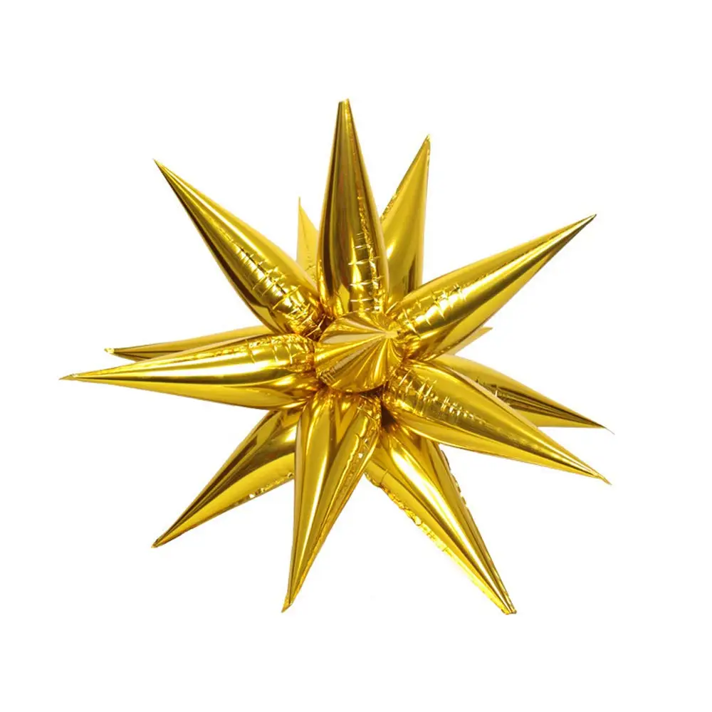 

12 шт., декоративные воздушные шары в виде звезд