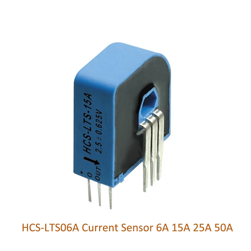 Датчик тока для Холла LTS06NP TBC06DS5 Holzer закрытый контур 6A 15A 25A 50A датчик HCS LTS06A|Датчики|