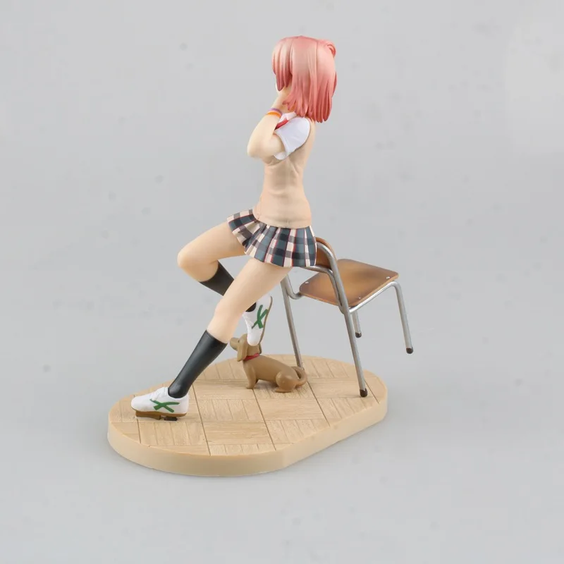19CM Anime My Teen Romantic Comedy Action Figures Yuigahama Yui Sexy Girl Figure Toy Adults Collection Model Doll Gifts | Игрушки и