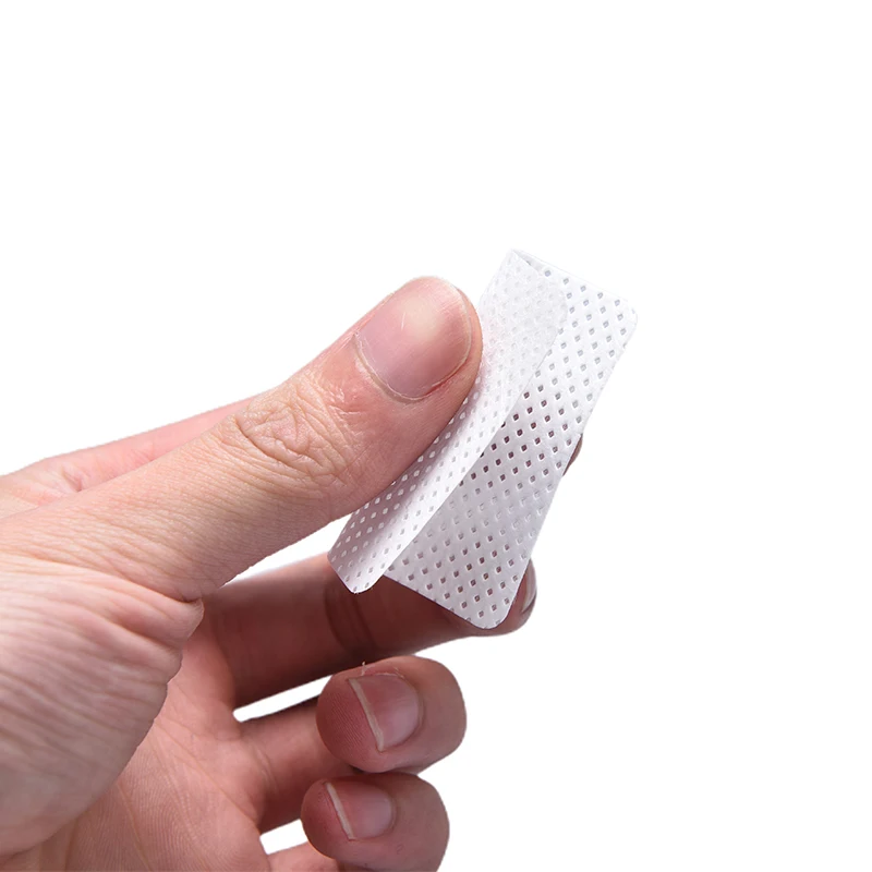 

200Pcs Pure Cotton Nails Pads Paper Cleaner Lint-Free Nail Wipes