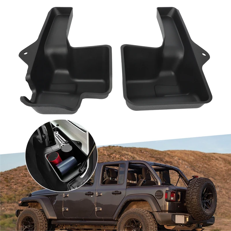 

Rear Trunk Box Organizer For Jeep Wrangler JL JLU Sahara Rubicon 4 Doors 2018 2019 2020 2021 Expansion Box Interior Accessories
