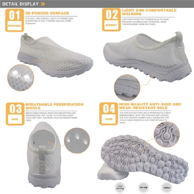 Jackhereluk/Женская обувь премиум класса женская без шнуровки дышащая прогулочная