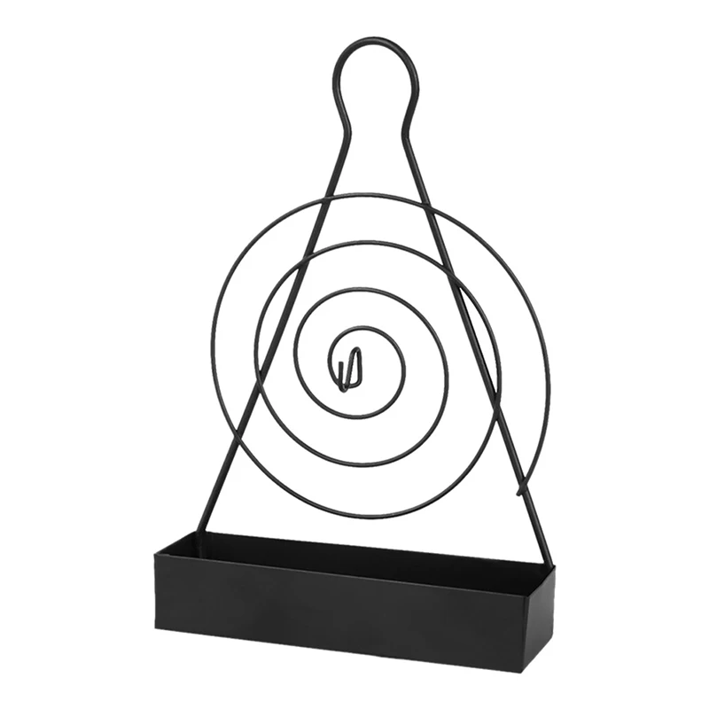 

Spiral Mosquito Coil Holder Iron Mosquito Coil Frame Insect Repellent Incense Rack Home Decoractive Holder