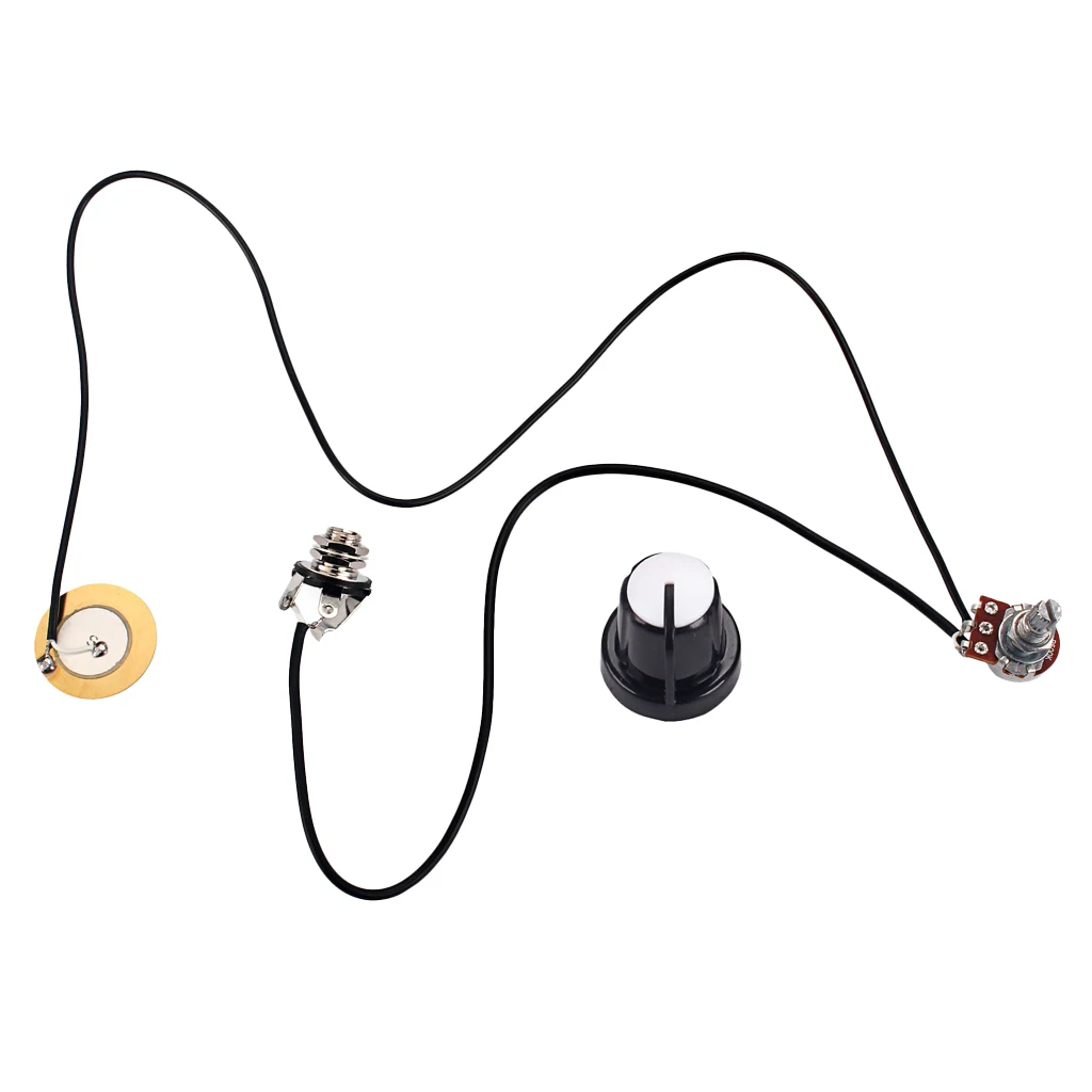 Прочный проводной пикап B500K потенциометр DIY для коробки сигары