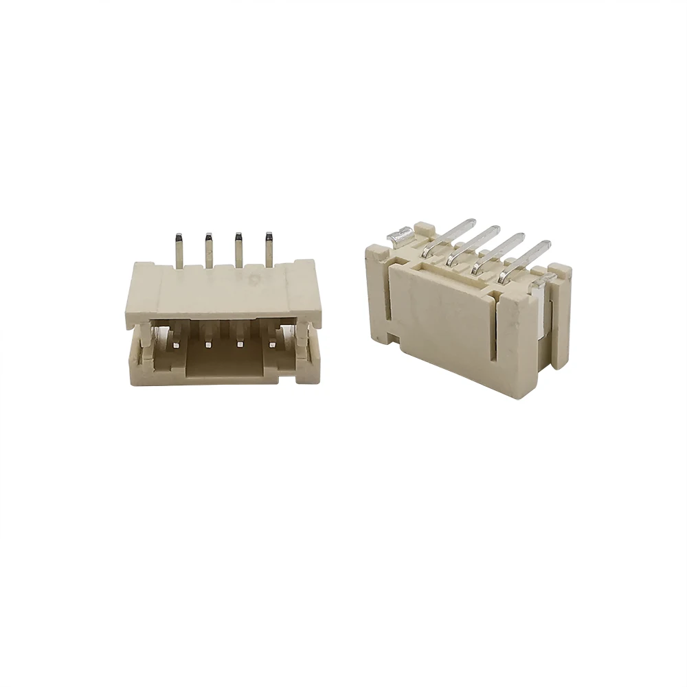 50Pcs PH2.0 Pitch 2.0mm 4 Pin Vertical SMD Male Plug Shell Terminal Blocks Wire Connector | Обустройство дома