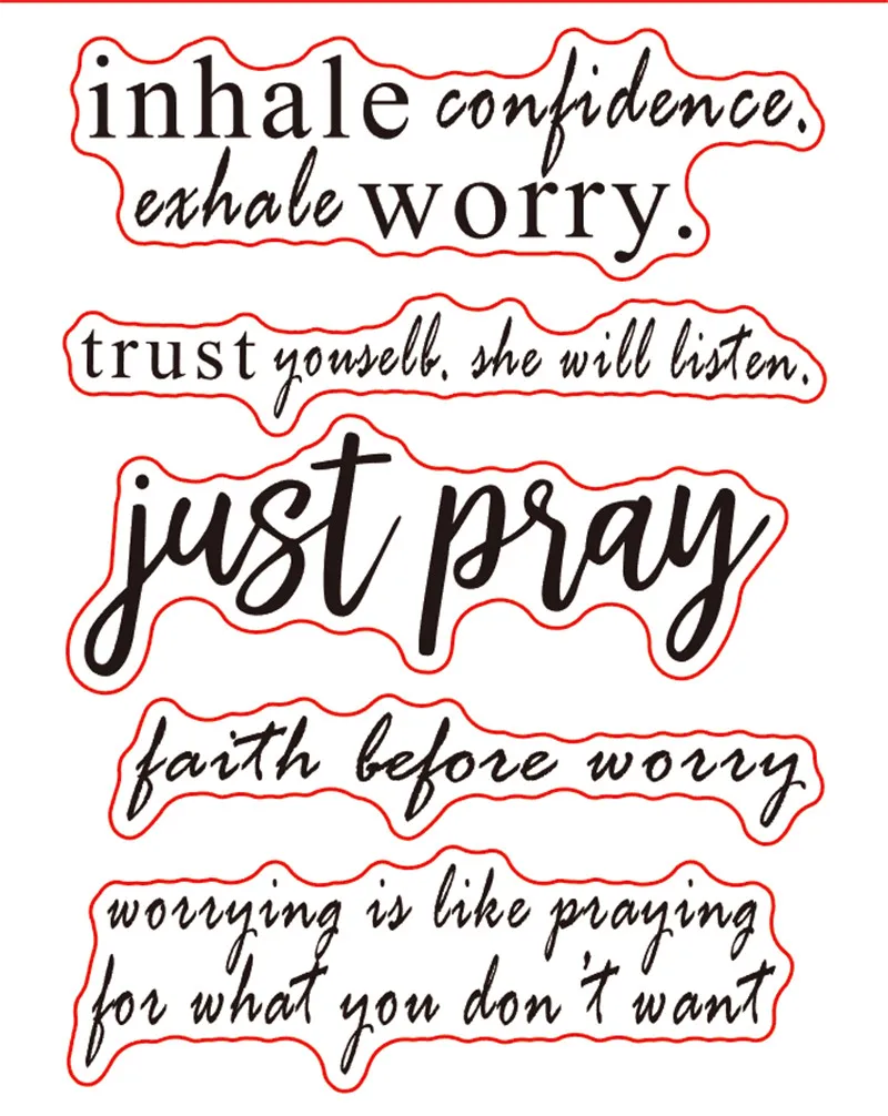 10x8 прозрачные штампы на английском языке для скрапбукинга изготовления открыток