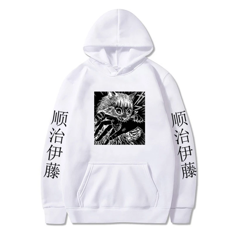 

New Hot Sale Anime Tomie Junji Ito Hoodies Cool Long Sleeve Harajuku Fall Women Girl Oversize Korean Fashion