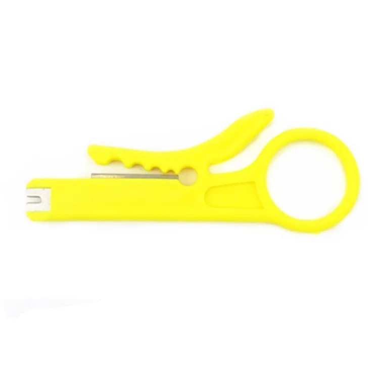 Маленький желтый нож хитовый проволочный простой и легкий кожура линия хитовая