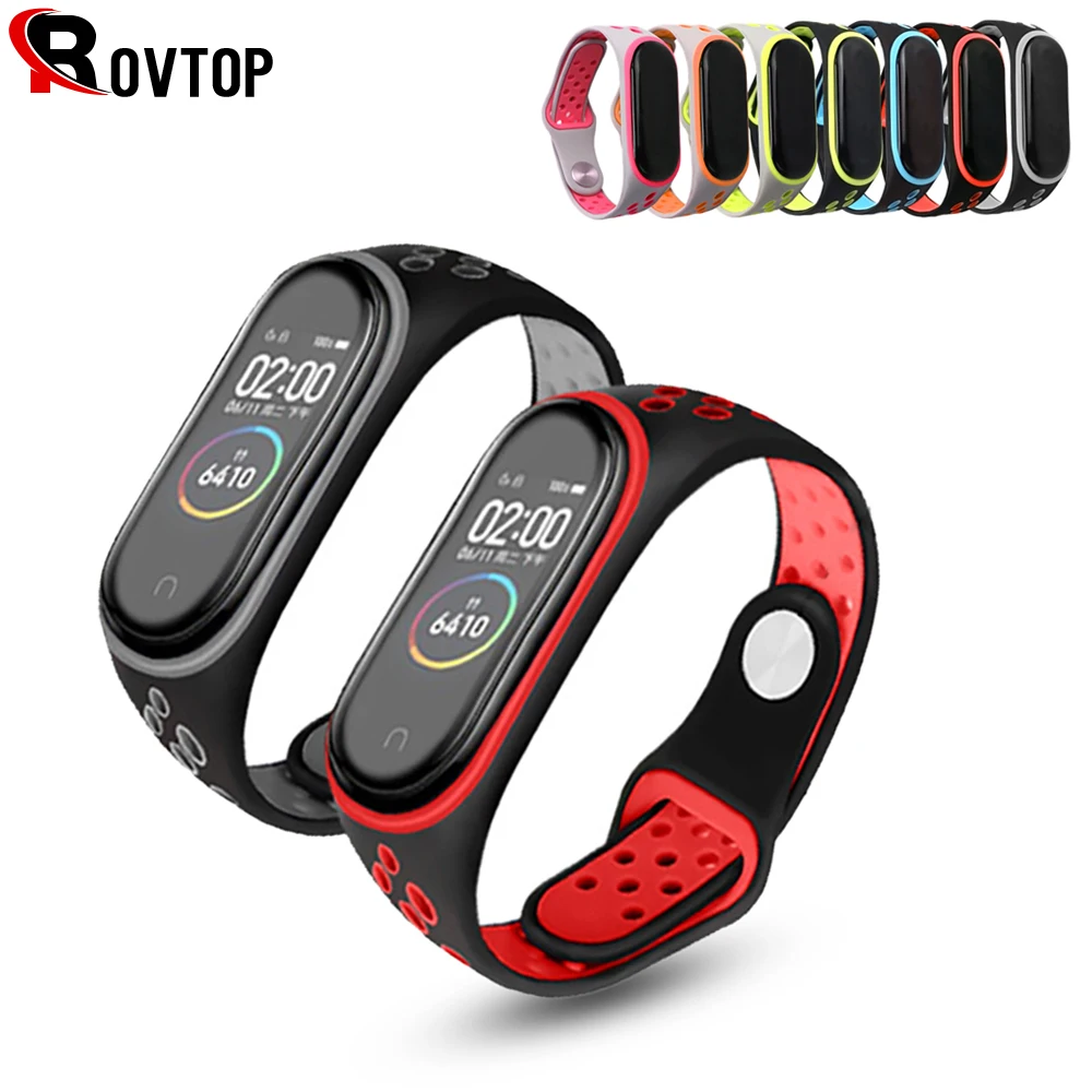Сменный Браслет для mi band 4 Силиконовый ремешок для mi Band 3 4 ремешок на запястье для Xiaomi mi Band 4 спортивный ремешок на запястье M4 аксессуар