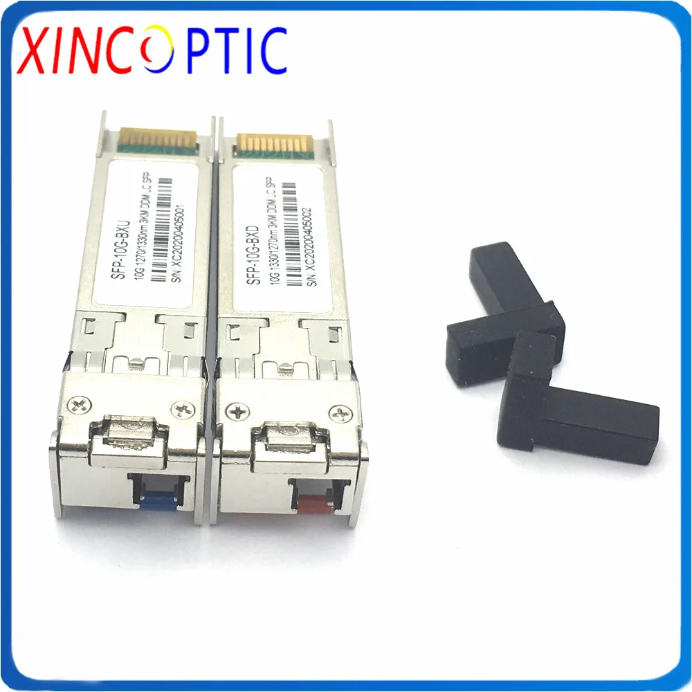10G 3KM SFP + флэш-модуль BIDI Tx1270nm/Rx1330nm 3km s Sinlge Mode LC UPC оптические трансиверы | Мобильные