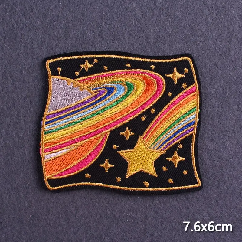 Радужные нашивки для геев термоклейкие одежды Мультяшные с животными одежда