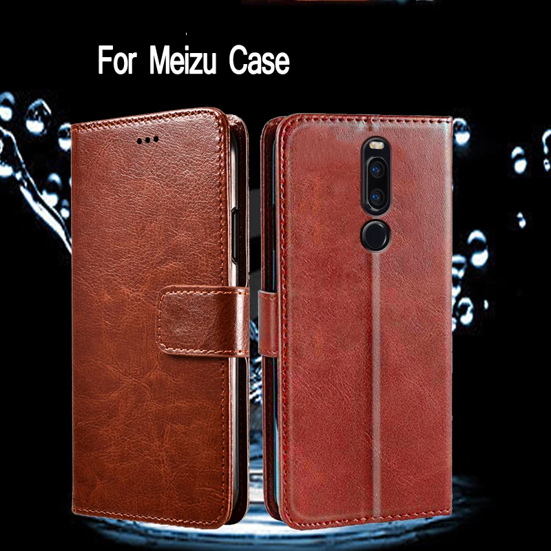 Флип-чехол для Meizu M10 16T 16Xs C9 17 16s Pro защитный чехол телефона Note 9 8 кожаный